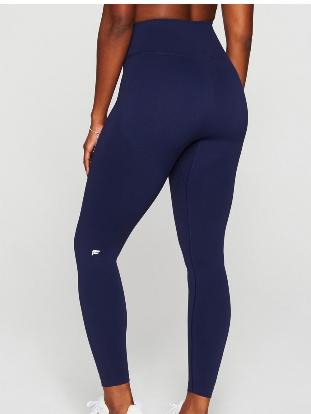 Fabletics | Sleek Seamless Navy High-Waist Performance Leggings